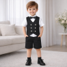 SET OFICIAL ARCOBALENO 3 BUCATI BAIAT COPII - IO6683 nero