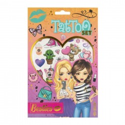 Moxy Комплект татуировки Besties, сини - 6606210122 - view 1