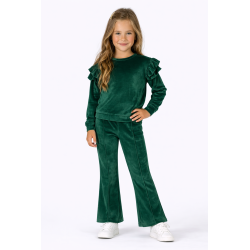HANORACO COPII ARCOBALENO PLUSH PENTRU FATA - B516 verde - B516 verde - view 1