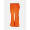 PANTALONI SPORT COPII ARCOBALENO PELUȘ PENTRU FETĂ - B728 portocaliu