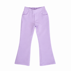 PANTALONI LATI ARCOBALENO DE COPII PENTRU FETE - P2444 rosa - P2444 rosa - view 1