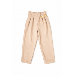PANTALONI DE COPII ARCOBALENO PENTRU LANȚURI LATE PENTRU FETE - F2867 bej - F2867 beige - view 1