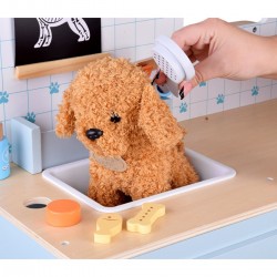 Детска Ветеринарна Клиника Играчка GINGER HOME – Дървен Ветеринарен Център с Аксесоари и Плюшено Куче, 89×57×30 см - W10L016 - view 7
                  