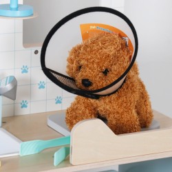 Детска Ветеринарна Клиника Играчка GINGER HOME – Дървен Ветеринарен Център с Аксесоари и Плюшено Куче, 89×57×30 см - W10L016 - view 9
                  