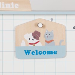 Детска Ветеринарна Клиника Играчка GINGER HOME – Дървен Ветеринарен Център с Аксесоари и Плюшено Куче, 89×57×30 см - W10L016 - view 10
                  