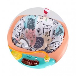 Детски активен център Chipolino Jumpy Car розов - PRJC02603PI - view 4
                  
