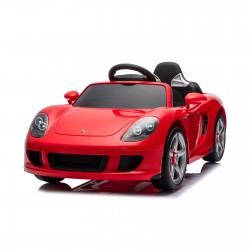 Ел. кола Porsche Carrera GT LUX червена - ELKPCAL02603RE - view 1