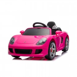 Ел. кола Porsche Carrera GT LUX розова - ELKPCAL02604PI - view 1