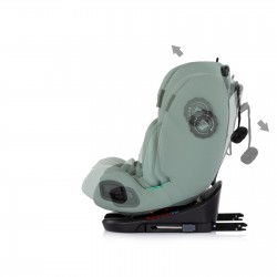 Столче за кола Chipolino I-SIZE с ISOFIX TECHNO iGROW (40-150см) матча - STKTHG02604MA - view 6
                  
