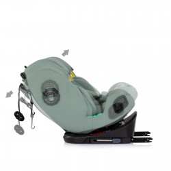 Столче за кола Chipolino I-SIZE с ISOFIX TECHNO iGROW (40-150см) матча - STKTHG02604MA - view 10
                  