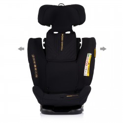 Столче за кола Chipolino I-SIZE с ISOFIX TECHNO iGROW (40-150см) черно - STKTHG02601NO - view 4
                  