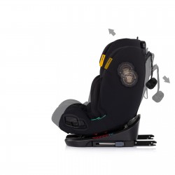Столче за кола Chipolino I-SIZE с ISOFIX TECHNO iGROW (40-150см) черно - STKTHG02601NO - view 6
                  