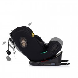 Столче за кола Chipolino I-SIZE с ISOFIX TECHNO iGROW (40-150см) черно - STKTHG02601NO - view 10
                  