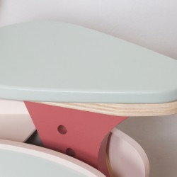 Детско Дървено Баланс Колело GINGER HOME – Мотоциклет с Кутия за Пица, 81×36×52 см - W16C367 - view 6
                  