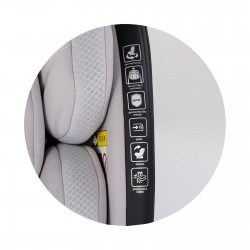 Столче за кола Chipolino I-SIZE с ISOFIX HYPNOTIC PLUS (40-150см) платина - STKHYPS0262PL - view 13
                  