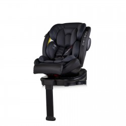 Столче за кола Chipolino I-SIZE с ISOFIX HYPNOTIC PLUS (40-150см) тъмно сиво - STKHYPS0261CH - view 1
                  