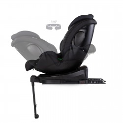 Столче за кола Chipolino I-SIZE с ISOFIX HYPNOTIC PLUS (40-150см) тъмно сиво - STKHYPS0261CH - view 7
                  