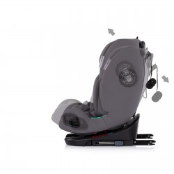 Столче за кола Chipolino I-SIZE с ISOFIX TECHNO iGROW (40-150 см) сиво - STKTHG02602CH - view 6
                  