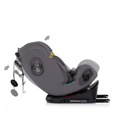 Столче за кола Chipolino I-SIZE с ISOFIX TECHNO iGROW (40-150 см) сиво - STKTHG02602CH - view 10
                  