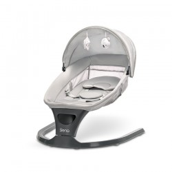 ЕЛ.ШЕЗЛОНГ С ЛЮЛЕЕНЕ SIENA LIGHT GREY  - 10090110001 - view 1