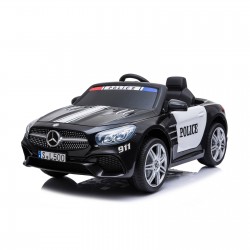 Ел. кола Police Mercedes SL500 черна - ELKMSL5001B - view 1