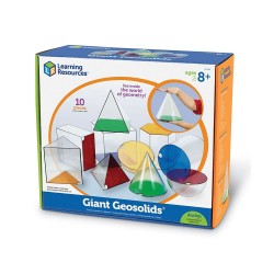 Learning Resources Комплект геометрични фигури, големи, 10 броя - 6618020311 - view 1