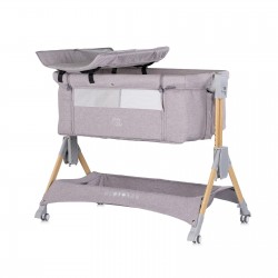 Сгъваема кошара с подвижна страница Chipolino Sleep N Fold платина - KOSSF0262PL - view 4
                  