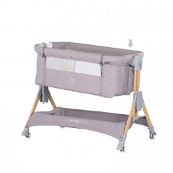Сгъваема кошара с подвижна страница Chipolino Sleep N Fold платина - KOSSF0262PL - view 6
                  
