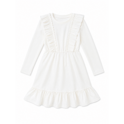 ARCOBALENO ROCHIE CURLY PENTRU FETE PENTRU MÂNECĂ LUNGĂ COPII - JD643 bianco - JD643 bianco - view 1