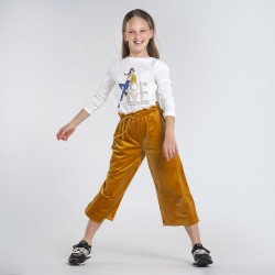PANTALONI DE CATELEA PRIMARI PENTRU FETE - 7952-076 - 7952-076 - view 1