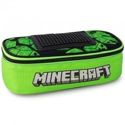 Ученически овален несесер Minecraft Creepers - 74366 - view 1