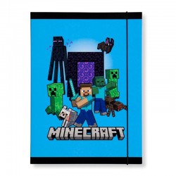 Папка с ластик Minecraft Creepers, 2 вида, Асортимент - 74358 - view 1