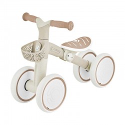 Обучително колело Globber Learning Bike ECOLOGIC в цвят kокос - 736-466 - view 1