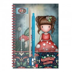 Комплект с ученически пособия Santoro Gorjuss In The Forest - Little Mushroom - 1344GJ03 - view 1