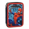 Ученически несесер със съдържание и две отделения Spiderman