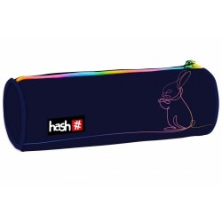 Единичен несесер, Astra, HASH, Rainbow Bunny, Цилиндричен, Без аксесоари, 8 x 22 x 8 cm - AS505023068 - view 1
