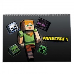 Блок за рисуване Minecraft Squad And Street Assorted - 26818 - view 1