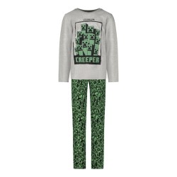 Пижама Minecraft Creepers Grey, размер 116 - SP-MNCT-109_116 - view 1
