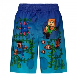 Бански плувни шорти Minecraft Steve Blue, размер 134 - GC-MNCT-400_134 - view 1