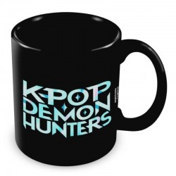 Керамична чаша K-Pop Demon Hunters черна Logo - MGB2510456 - view 1