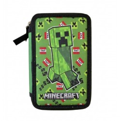 Двоен несесер с аксесоари, Astra, MINECRAFT, AC2, 20,5 х 13 х 4,5 см - AS503026073 - view 1