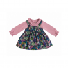 ROCHIE COMBINATĂ PENTRU COPII CU MÂNECĂ LUNGĂ PENTRU BEBĂRĂ - 1111-039