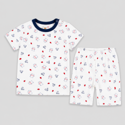 SET TRIOU ȘI PANTALONI SCURT PENTRU BĂIEȚI BIO. - 10357-002 - 10357-002 - view 1