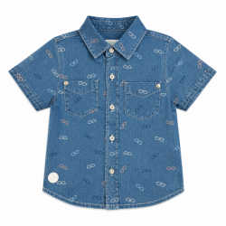 CAMASA COPII BOBOLI DENIM PENTRU BEBE BIELET - 312039-9554 - 312039-9554 - view 1