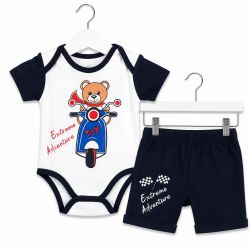 SET BODY ȘI PANTOR ȘORTI ENFANT BABY BOY - 54614-046 - 54614-046 - view 1