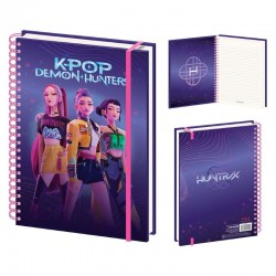 Тетрадка A4 със спирала K-Pop Demon Hunters Huntrix - SR2511460 - view 1