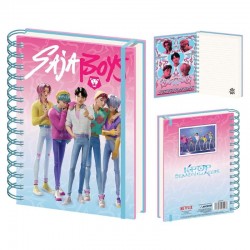 Тетрадка A5 със спирала K-Pop Demon Hunters Saja Boys - SR2511455 - view 1