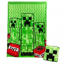 Възглавница-одеяло Minecraft Creeper - PP13660MCF - view 1