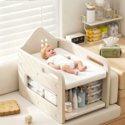Бебешки повивалник Feelkids с отделение за пелени и бебешки принадлежности – бежов - FE-YE-PYE0371-BG - view 4
                  