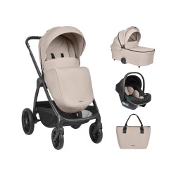 Комбинирана количка 3в1 с кош за новородено Modena Beige 2027 - 31001010280 - view 1
                  